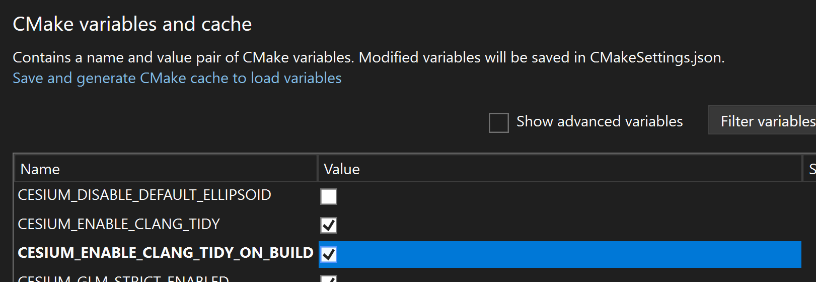 CESIUM_ENABLE_CLANG_TIDY_ON_BUILD